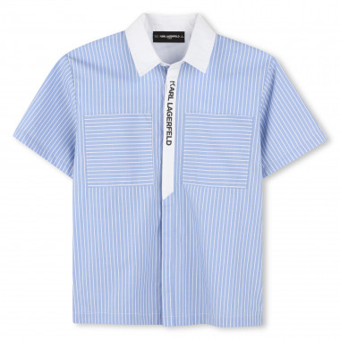 Chemise à manches courtes KARL LAGERFELD KIDS pour GARCON