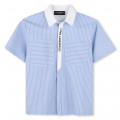 Short-sleeved shirt KARL LAGERFELD KIDS for BOY