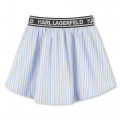 Decorative short skirt KARL LAGERFELD KIDS for GIRL