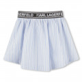 Decorative short skirt KARL LAGERFELD KIDS for GIRL