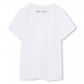 Short-sleeved T-shirt KARL LAGERFELD KIDS for GIRL