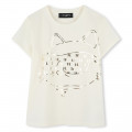 Kurzarm-T-Shirt KARL LAGERFELD KIDS Für MÄDCHEN