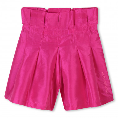 Short de cérémonie en taffetas KARL LAGERFELD KIDS pour FILLE