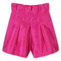 Elegante Shorts aus Seidentaft KARL LAGERFELD KIDS Für MÄDCHEN