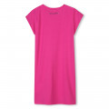 Robe manches courtes fantaisie KARL LAGERFELD KIDS pour FILLE