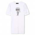 Short-sleeved dress KARL LAGERFELD KIDS for GIRL
