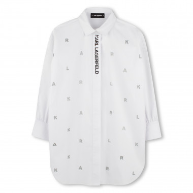 Vestido camisero KARL LARGERFELD KIDS para NIÑA