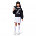 Long-sleeved shirt-dress KARL LAGERFELD KIDS for GIRL