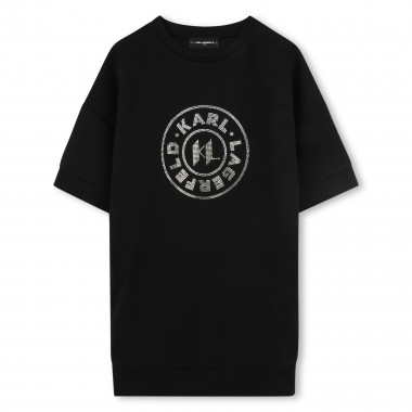 Short-sleeved dress KARL LAGERFELD KIDS for GIRL
