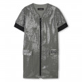 Short-sleeved dress KARL LAGERFELD KIDS for GIRL