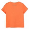 T-shirt with print KARL LAGERFELD KIDS for GIRL