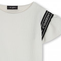T-Shirt mit Volant-Ärmeln KARL LAGERFELD KIDS Für MÄDCHEN