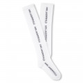 Chaussettes détails métallisés KARL LAGERFELD KIDS pour FILLE