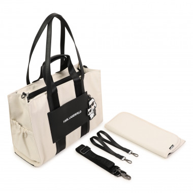Bolso cambiador con parche KARL LARGERFELD KIDS para UNISEXO