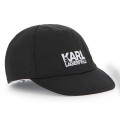 Reversible cotton cap KARL LAGERFELD KIDS for BOY