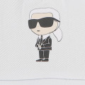 Wendbares Baumwoll-Cap KARL LAGERFELD KIDS Für JUNGE