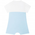 Cotton playsuit KARL LAGERFELD KIDS for BOY
