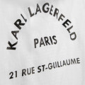 Coupe-vent court KARL LAGERFELD KIDS pour FILLE