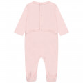 Katoenen pyjama met print KARL LAGERFELD KIDS Voor