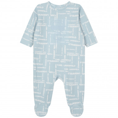 Cotton press-stud pyjamas KARL LAGERFELD KIDS for BOY