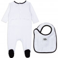 ENS. PYJAMA+BAVOIR KARL LAGERFELD KIDS pour FILLE