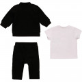 Ensemble jogging 3 pièces KARL LAGERFELD KIDS pour GARCON