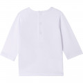 T-shirt et jupe bimatière KARL LAGERFELD KIDS pour FILLE