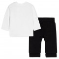 T-shirt and leggings outfit KARL LAGERFELD KIDS for BOY