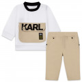 Sweater+trousers set KARL LAGERFELD KIDS for BOY