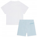 T-shirt and shorts set KARL LAGERFELD KIDS for BOY