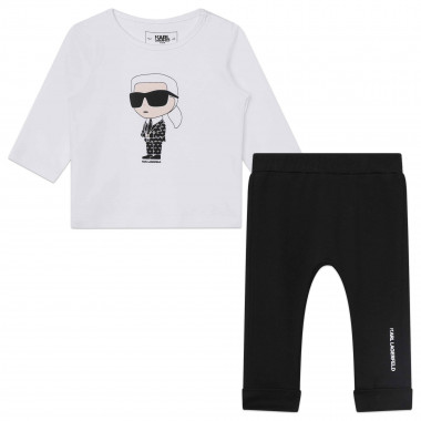 Conjunto camiseta + leggings KARL LARGERFELD KIDS para NIÑO