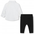CONJUNTO TUNICA+CALCAS KARL LAGERFELD KIDS para RAPAZ