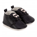 Faux-leather elasticated booties KARL LAGERFELD KIDS for UNISEX