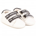 Leather trainers KARL LAGERFELD KIDS for UNISEX