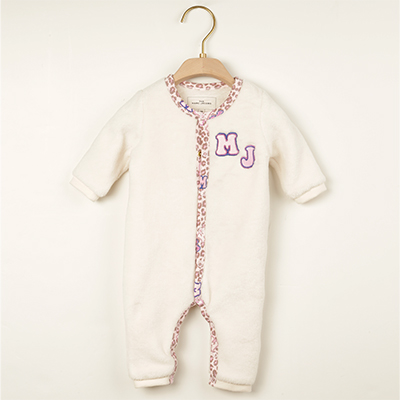 Embroidered fleece coveralls MARC JACOBS for UNISEX
