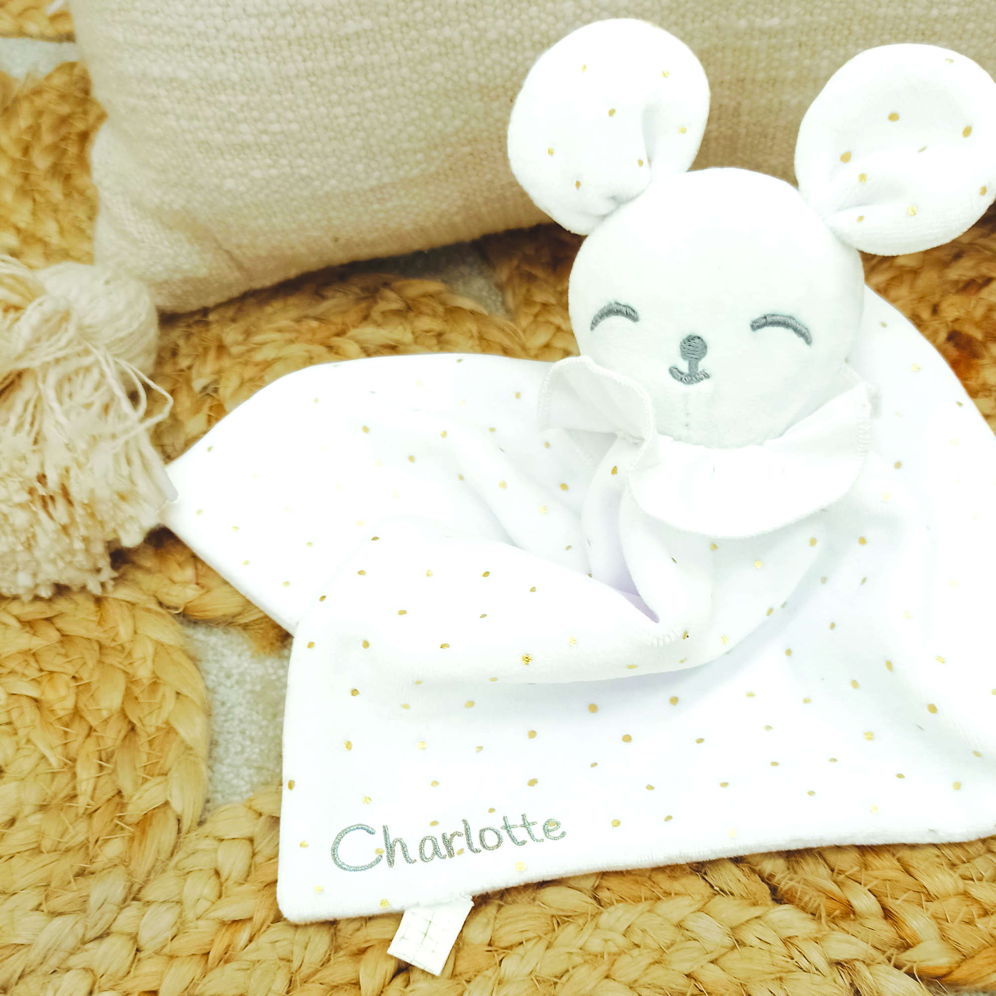 Polka dot mouse comforter CARREMENT BEAU for GIRL
