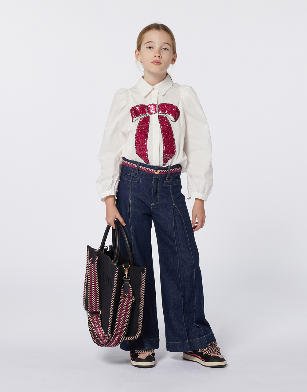 children's blouse and jeans by Luxe Lanvin Paris