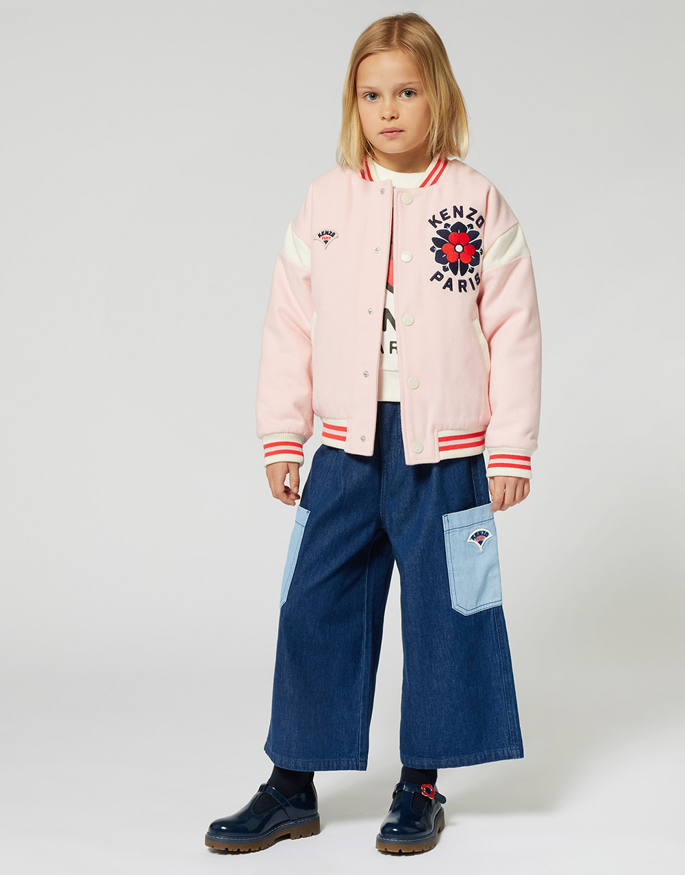 children's clothing by luxury brand Kenzo Paris vintage retro bomber