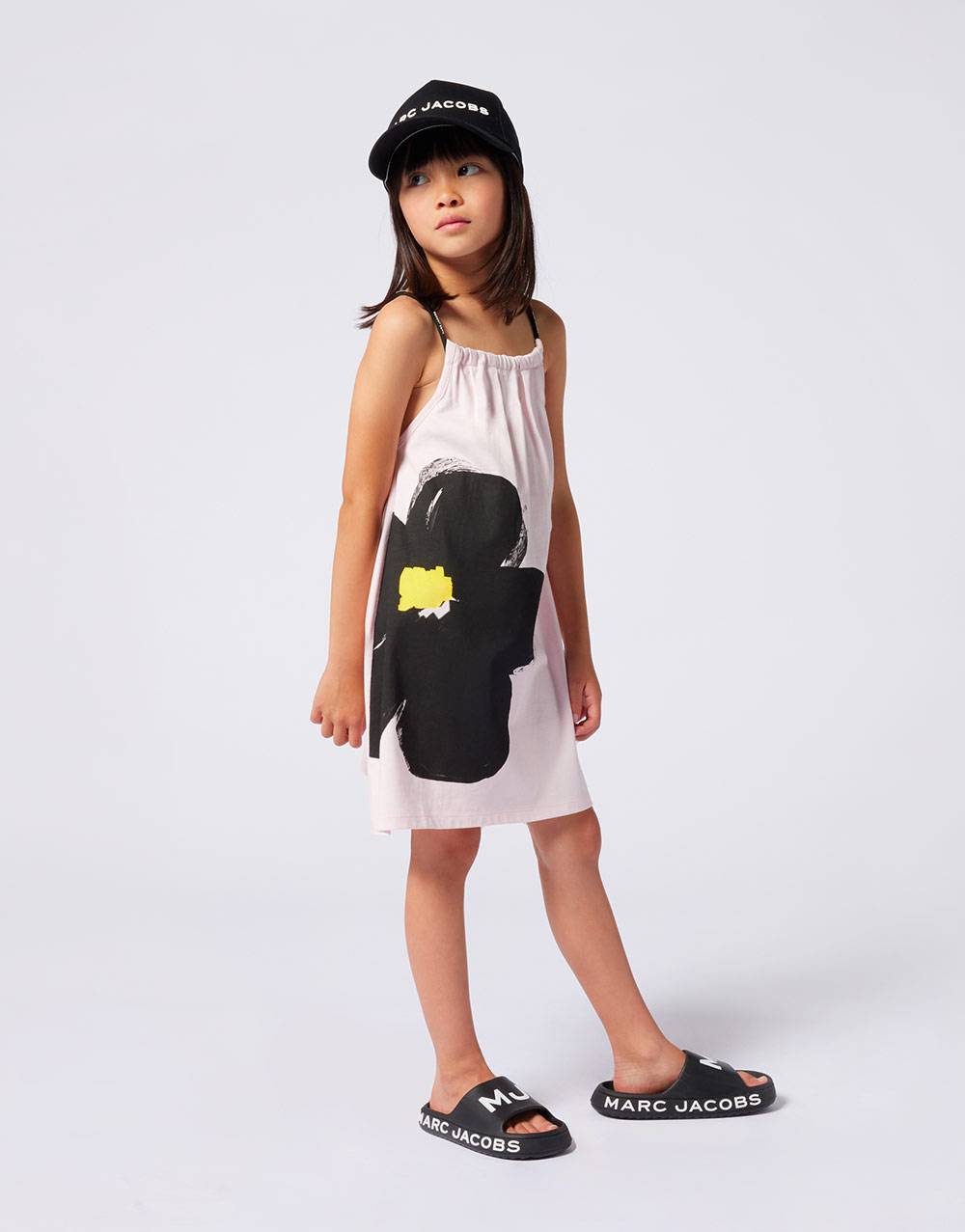 children's clothing from luxury brand Marc Jacobs logo dress