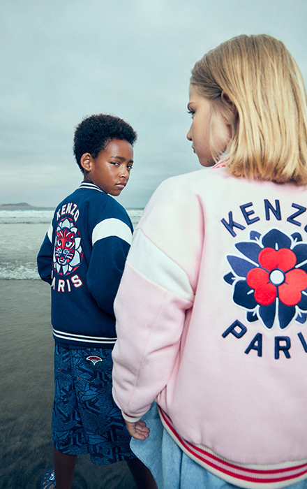 La marca de lujo Kenzo Kids para niños y niñas