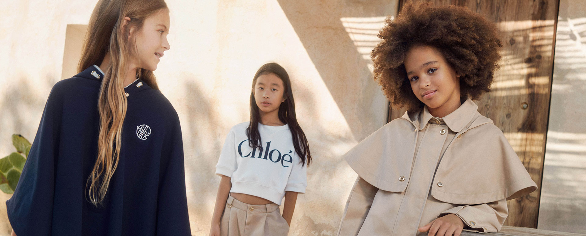 luxury children's clothing for girls by Chloe