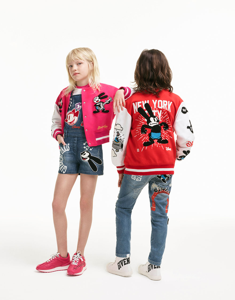 vêtements pour enfant de la marque de Luxe Givenchy collaboration Disney Oswald