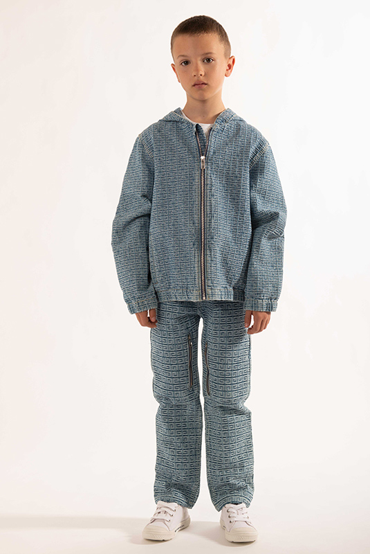 denim set for boys from the luxury brand givenchy 