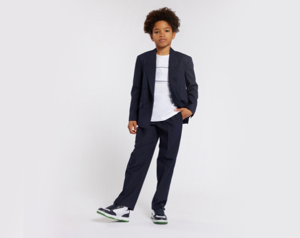 navy blue suit boss for child
