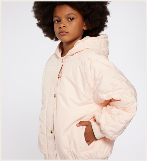 girl's down jacket from luxury brand Chloé