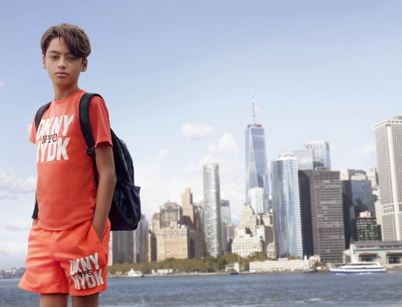 abbigliamento per bambini di dkny new york
