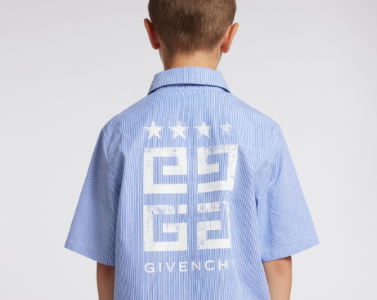 logo shirt for children by Luxe Givenchy