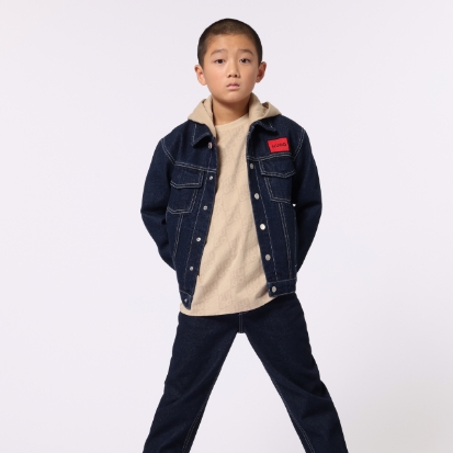 veste en jean pour enfants de la marque hugo boss