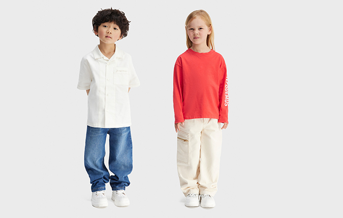 shirt and sweatshirt for girls and boys from luxury brand Jacquemus