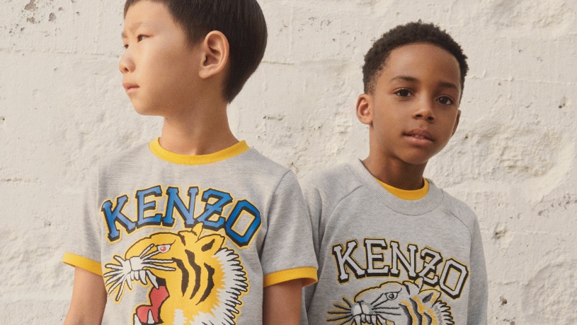kinderkleding jongens t-shirt tijger Kenzo kinderen